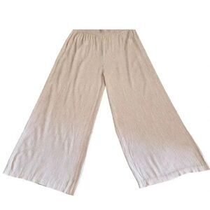 Russell Kemp Bohemian Striped Wide Leg Loungewear Pull On Oversized Pants XSmall
